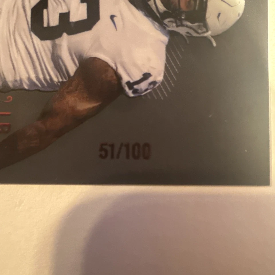 2022 Wild Card Matte Ellis Brooks Red /100 - Image 2 of 3