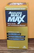 Ageless Male Max Total Testosterone and Nitric Oxide Booster - 60 Caplets