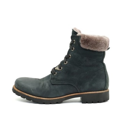 Panama Jack Damen Bota Boots Schwarz Leder Knöchelhoch Outdoor Stiefel EU 39