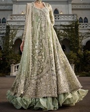 Soraya Official 4pc Lumene Astrid dress wedding outfit green original 