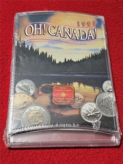 Oh Canada 1998 Uncirculated 7 Coin Mint Set RCM UNOPENED #MF 3069