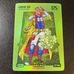 2026 Bo Jackson Battle Arena GOOFIN' OFF Green Glow GBF-21 Case Hit SSP Beltre