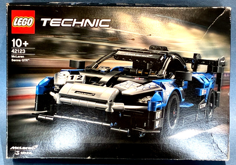 LEGO TECHNIC 42123 - MCLAREN SENNA GT-R - BOXED WITH INSTRUCTIONS
