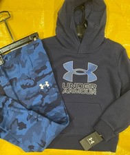 New Boy's 2pc Under Armour Blue 2pc set Size 6