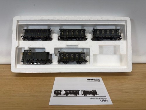 Märklin H0 43984 Personenwagen-Set der K.Bay.Sts.B - GUT - OVP | Condition: Gebraucht