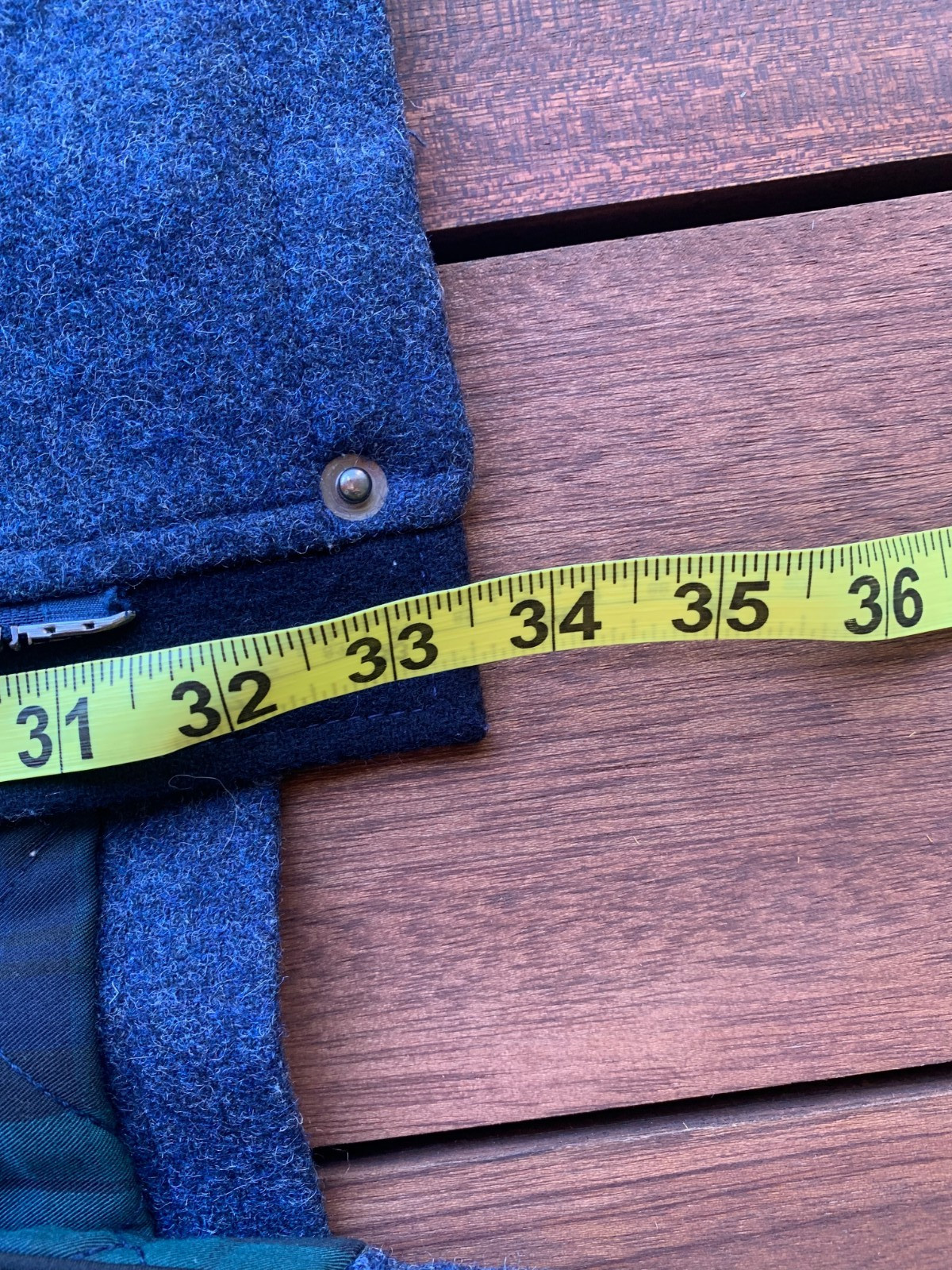 PENDLETON Kit Wool Jacket Coat Size 4 Small Indig… - image 14