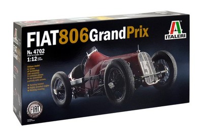 Italeri 4702 1/12 Scale Model Car Kit Fiat 806 Grand Prix Formula