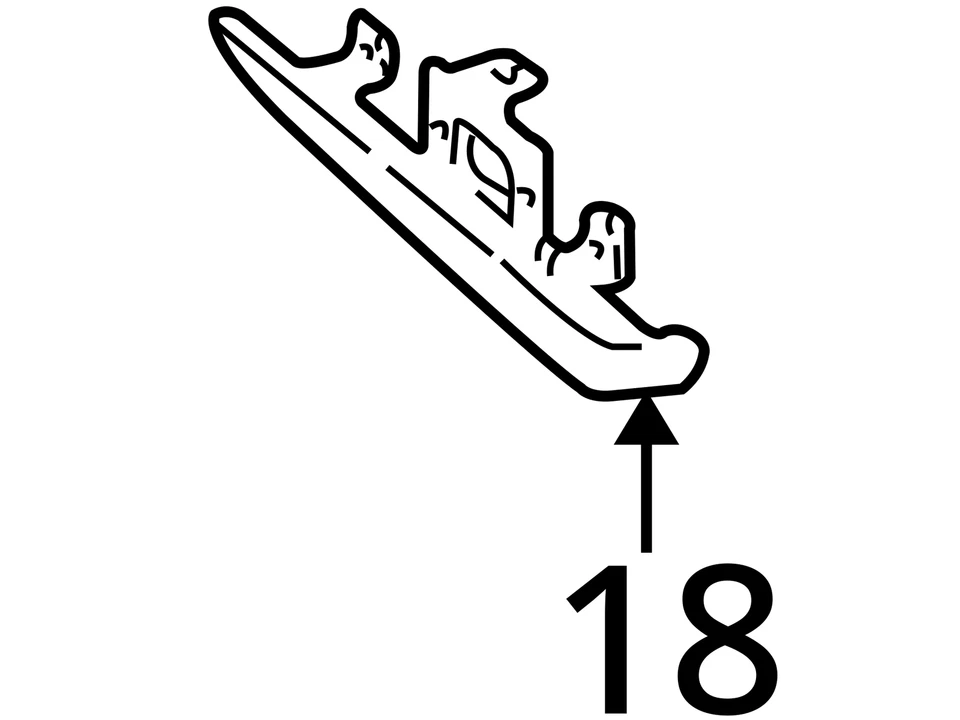 SE ADAPTA A CHEVROLET GMC TAHOE K2500 1995-2000 PANEL P/ASIENTO CUSH 12549892 - NUEVO OEM Foto 4 de 4