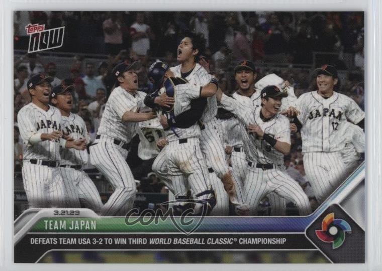2023 Topps Now World Baseball Classic /13840 Team Japan #WBC-72 19b4