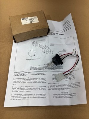 Sound Off Signal ETUP0C-P Strobe Tube Warning Light Emergency Vehicle Part