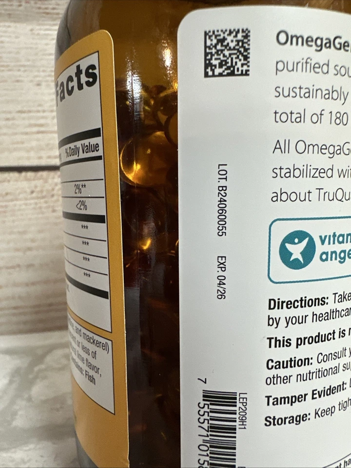 Metagenics OmegaGenics Omega 3 suplemento 270 cápsulas blandas EPA DHA 300 mg Foto 4 de 4