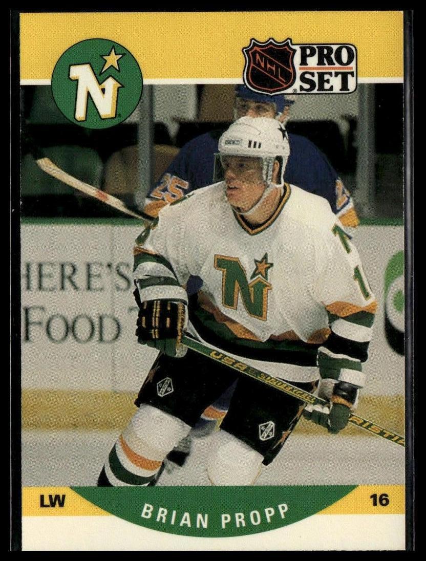 1990-91 Pro Set #460 Brian Propp Minnesota North Stars