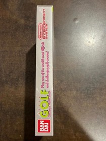 Bandai Golf Challenge Nintendo NES Complete CIB - MINTY!!
