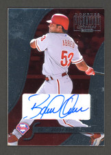 2003 Donruss Signature Series BOBBY ABREU Philadelphia Phillies AUTO