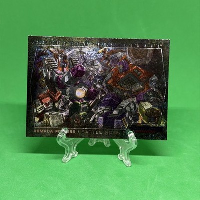 2003 Transformers Armada  Battle Royale  Poster Card   10 of 10 AP