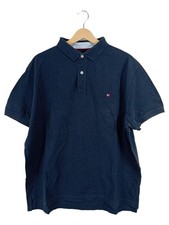 Polo Via Cortesa uomo XXL blu scuro cotone manica corta classica
