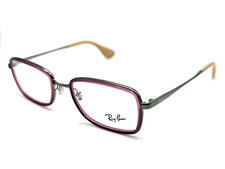 NEW AUTHENTIC RAY BAN RB 6336 2857 Rubber Fuxia Unisex Eyeglasses 51mm 18 140