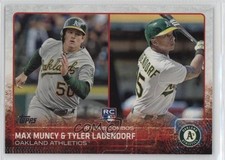 2015 Topps Update Rookie Combos Max Muncy Tyler Ladendorf #US54 0w8