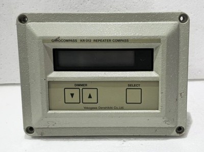 YOKOGAWA GYROCOMPASS KR012-F REPEATER COMPASS 1264 NAVIGATION EQUIPMENT