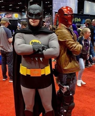 Batman Cape     I am  5'10 tall 