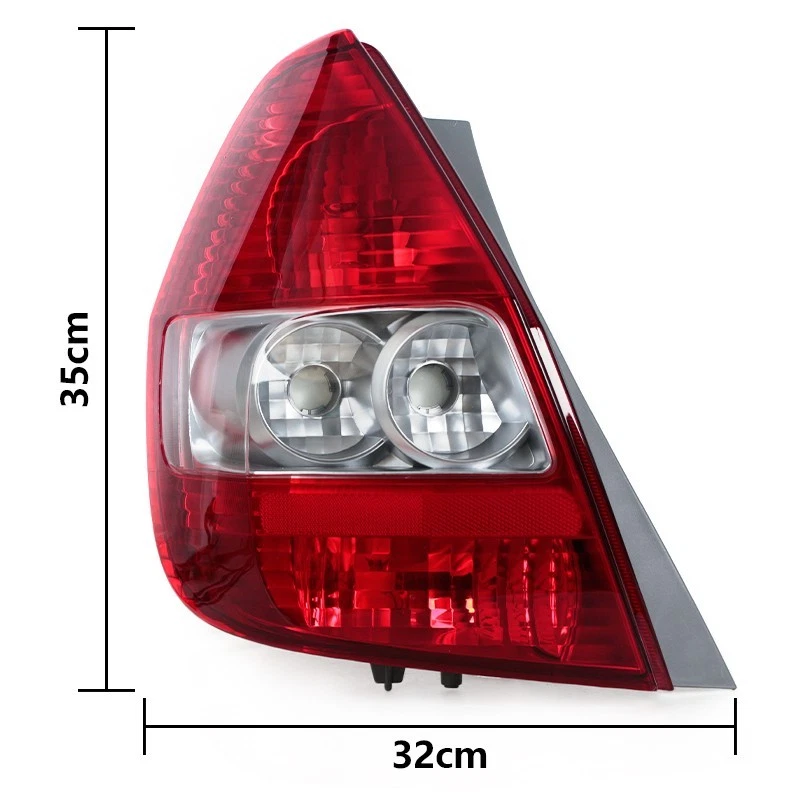 Right side Tail Light For Honda JAZZ 2003-08 Fit 2007-08 Rear Brake Lamp NO Bulb - Image 3 of 4