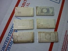 The Silver Mint Flags/World 20 Gram Silver Bars x6 120 grams total USA LOT