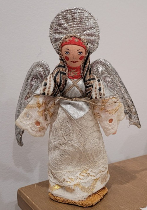 Alexandra Dubrovina Russian Angel Doll By Artist 6.5" Tall