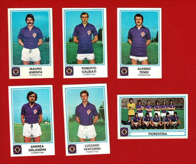 ACF FIORENTINA - CALCIATORI 1978-79 PANINI FOOTBALL STICKER - UNBENUTZT (XS04)