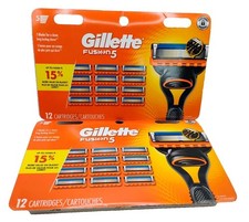 3X! Gillette Fusion 5 Razor Blade Refills Pac...