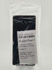 Google Pixel 7 - 128 GB - Lemongrass Unlocked - AS-IS