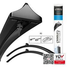 Scheibenwischer für OPEL Vectra A/B Set für Frontscheibe Single Action D2417