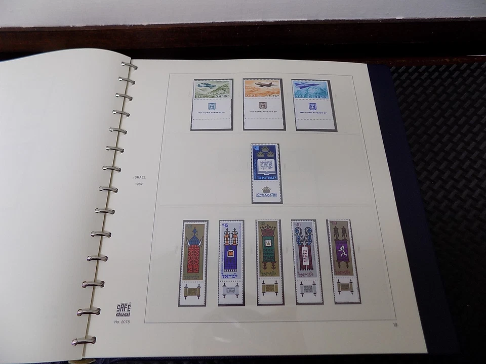 ISRAEL 1969-2006 U/M MINT STAMPS COLLECTION IN 5 SAFE ALBUMS - SEE 185 PHOTOS — 第 4/4 张图片