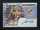 2023-24 Panini Mosaic KEYONTE GEORGE RC Auto Choice Pictographs Mosaic #PM-KEY