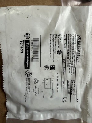 Telemecanique XS1M12MA239K  Two New Unopened Packaged And Two New Open Pack