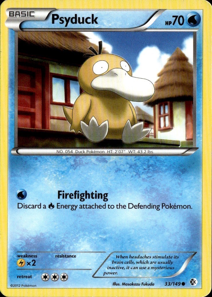 Psyduck (33) Common Boundaries Crossed 33/149 LP