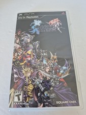 Dissidia Final Fantasy Game (Sony PSP, 2011) CIB Complete Case Manual