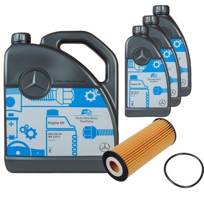 FEBI BILSTEIN Ölfilter 8L MB 229.5 5W40 für Mercedes-Benz S-Klasse W222 V222