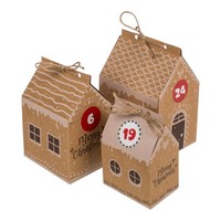 DIY Adventskalender Mit 24 HäUschen Zum BefüLlen
