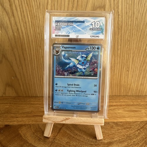 Vaporeon graded ACE 10 for sale on eBay