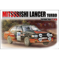 Mitsubishi Lancer Turbo Rac Rally Version 1984 Kit 1:24 Beemax Kit Auto -D- Neue