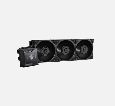 MSI MEG Core Liquid S360 AIO Liquid CPU Cooler, 2.4'' IPS Display 360mm Radiator