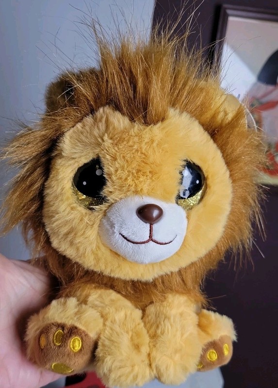 Precious Moments Co. 7" Cutie Pet-Tudies Lennie The Lion Plush Stuffed Animal