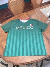 Men’s Mexico National Soccer Team Jersey Kit Size XL Used