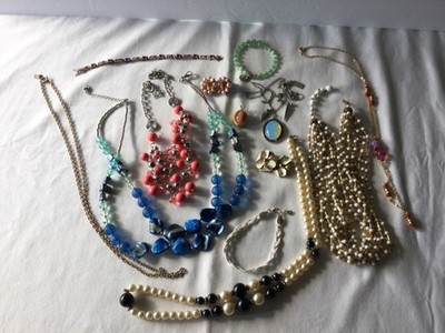 Mixed Lot of Costume Jewelry Coro Japan Emmons West Germany American Eagle Lot L