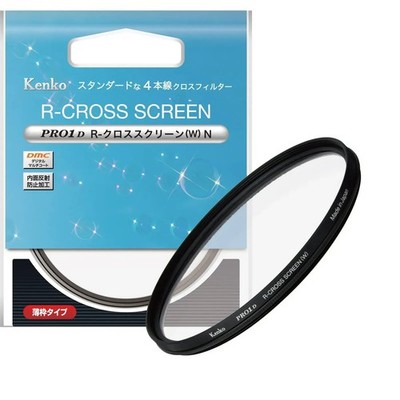 Kenko PRO1D Kreuzfilter Nachtbeleuchtungseffekte 49-82 mm dünner Rahmen Japan
