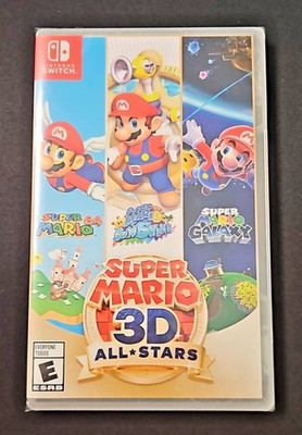 Super Mario 3D All-Stars - Nintendo Switch Brand New & Sealed RARE!