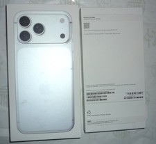 Apple A3257 iPhone 17 Pro Max Silver 512GB - Empty Box ONLY