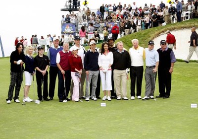 Rancho Palos Verdes Michael Douglas Kenny G Haley Joel Osment Alic- Old Photo