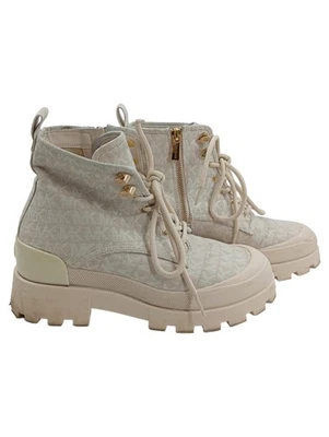 Michael Kors Bottes Femme Beige Imprimé Logo (EU 39) - Photo 1/3