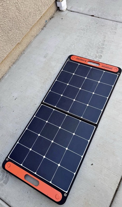 2 Pieces jackery solar saga 100w solar panel